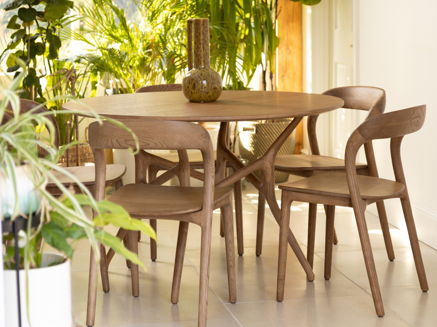Holbeck Scandi Style Dining Chair - Weathered
