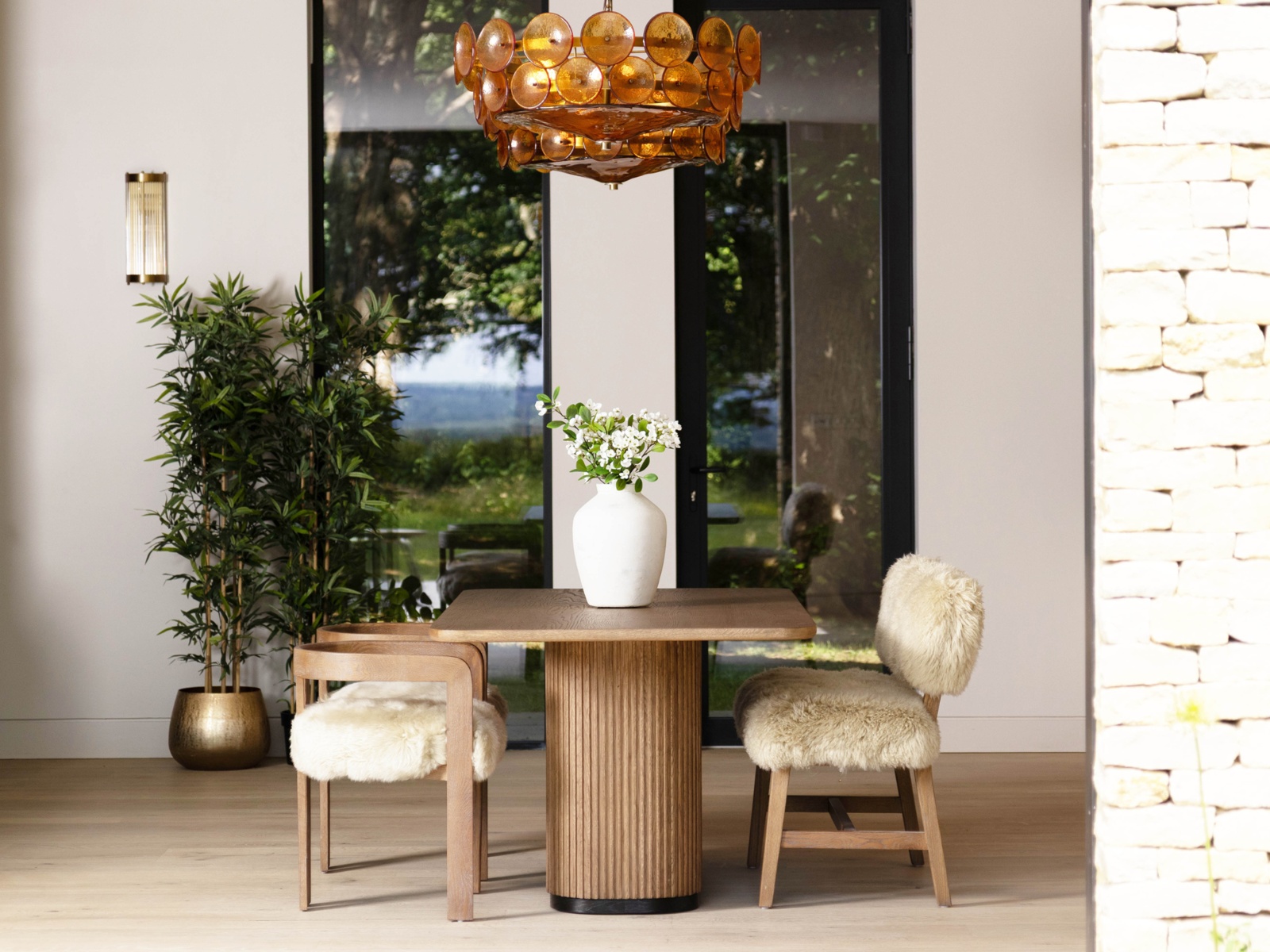 Ashfield Rectangle Dining Table - Weathered