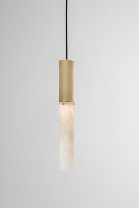 Flume 50 Pendant, Alabaster