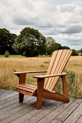 BLU Chair Adirondack Chair (Lounge Chair) von beSeaside (Hamburg) - Iroko