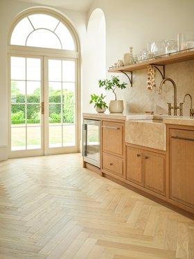 NEW Knot & Grain, Bespoke Classic Herringbone Plank In Haybale From £74 Per M2 (knotandgrain.com) (1)