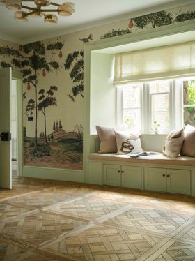 Knot & Grain Versailles Flooring In Campfire £160m2 (knotandgrain.com))
