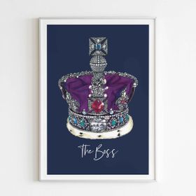 THE BOSS - HAND DRAWN ART PRINT