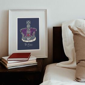 THE BOSS - HAND DRAWN ART PRINT