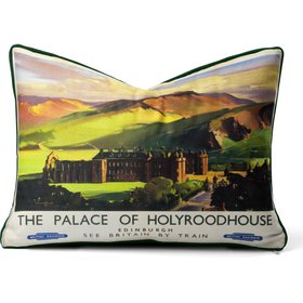 The Palace Of Holyroodhouse 1955 - National Railway Museum Cushion