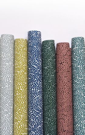 Kappar Wallpapers By Abigail Borg, £170 Per 10m Roll, abigailborg.com