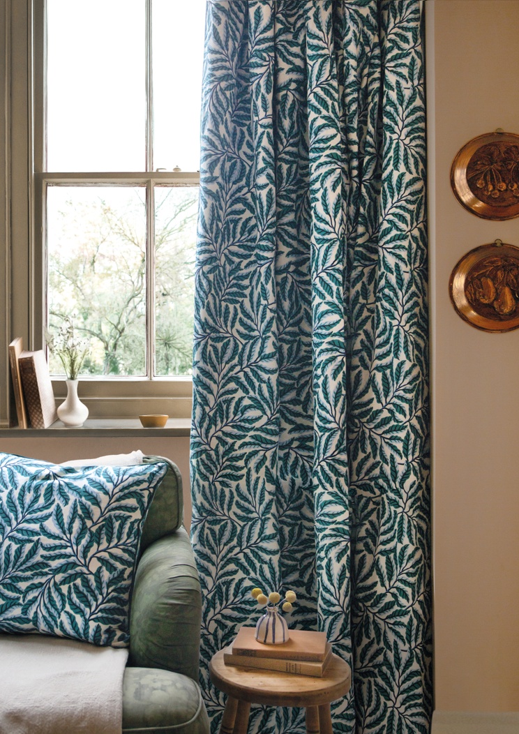 Leafy Forest Fabric By Abigail Borg, £165 Per Metre, abigailborg.com