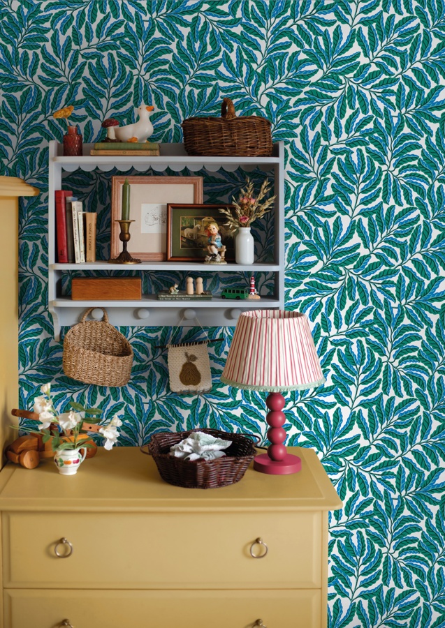 Leafy Jade Wallpaper By Abigail Borg, £195 Per 10m Roll, abigailborg.com