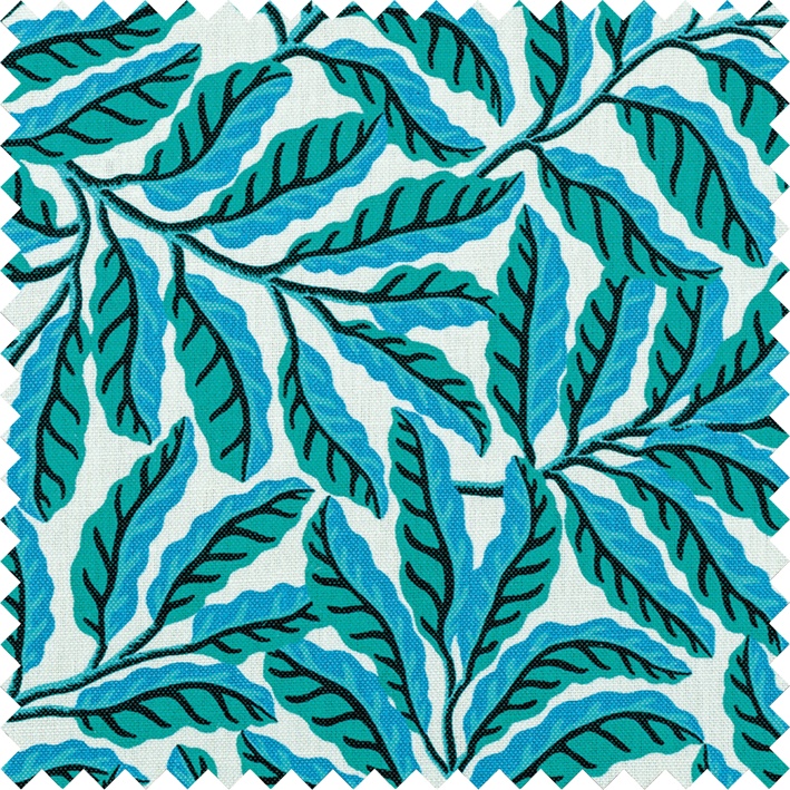 Leafy Jade Fabric By Abigail Borg, £165 Per Metre, abigailborg.com