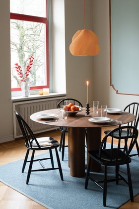 PAPPELINA CHRISTMAS 2025 RUG MONO BLUE FOG