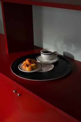 PAPPELINA VERA TRAY BLACK