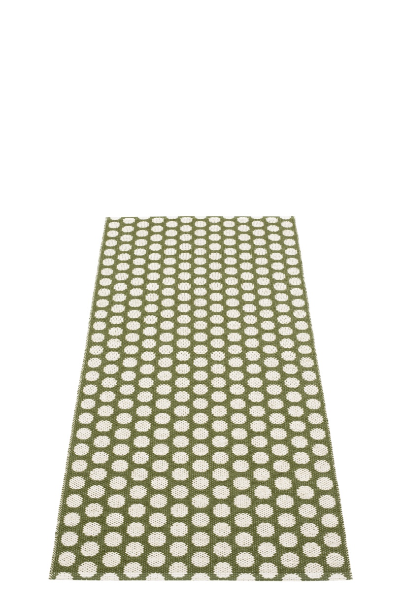 NOA in DARK OLIVE/VANILLA/WARM GREY EDGE, 70x150cm