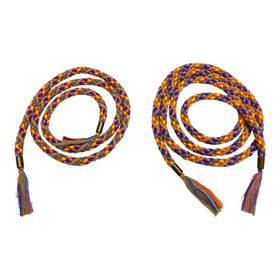 Multicolour Ropes With Brass Ends Hires