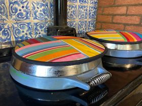 Multi Stripe Hob Covers for Aga and Cooking Range