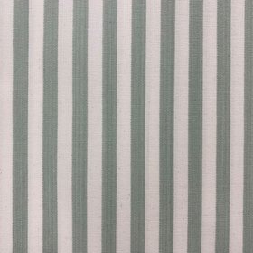 Classic 1cm Stripe Fabric Celadon Green White Stripe Celadon Stripe