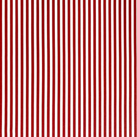 Classic 1cm Stripe Fabric Red White Stripe Cranberry Red Stripe Full Width