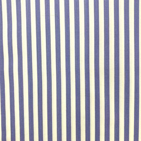 Classic 1cm Stripe Fabric Lavender White Stripe Lavender Stripe Full Width