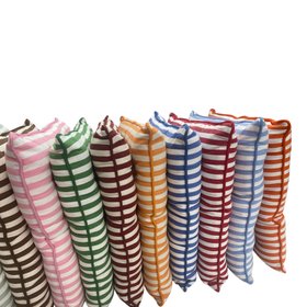 Narrow Stripe Seat Pads Selection