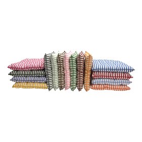 Narrow Stripe Seat Pads 3 Piles