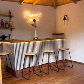 Oak Effect Slat Wall Panels