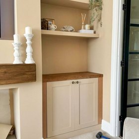 Paintable Traditional Shaker Kitchen Door