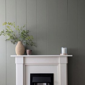 Full Height V-Groove Panelling