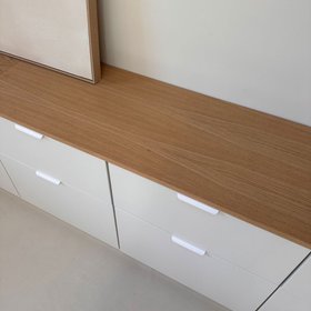 Oak Veneer Desk Table Top