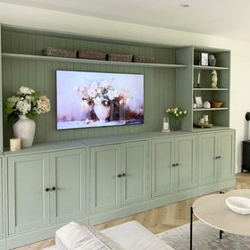 Custom Height V-Groove Panelling