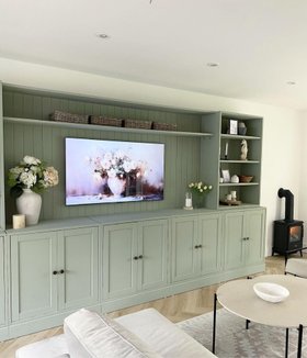 Custom Height V-Groove Panelling