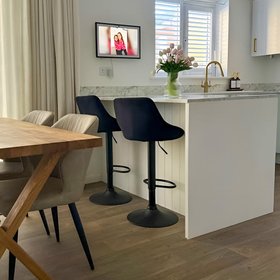 Custom Height V-Groove Panelling - (Image credit: @lifewithvikki.raisinggirls)