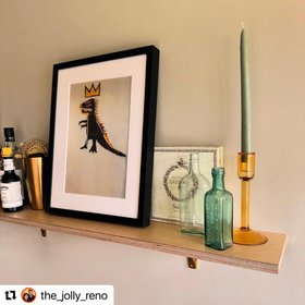 Plywood Shelf Board - (Image Credit - @the_jolly_reno)