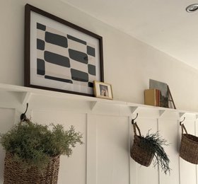 Custom Height Shaker Wall Panelling Kit - (Image Credit: @huddshome_18)