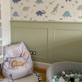 Beaded Shaker Wall Panelling Kit - (Image credit: @caitlinjunee)