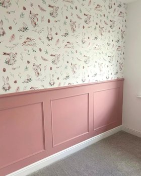 Beaded Shaker Wall Panelling Kit - (Image credit: @caitlinjunee)