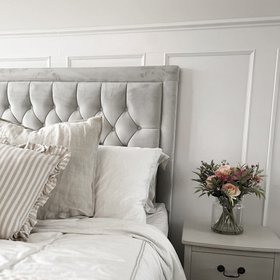 Bathroom Beaded Shaker Wall Panelling Kit - (Image credit: @babieofmine)