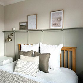 Custom Height Shaker Wall Panelling Kit - (Image Credit: @our.manorfarm)