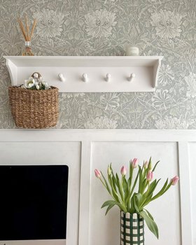 Custom Height Shaker Wall Panelling Kit - (Image Credit: @our.manorfarm)