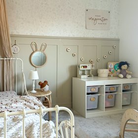 Custom Height Shaker Wall Panelling Kit - (Image Credit: @lifeatlaurens_)