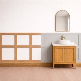 Custom Height Bathroom Shaker Wall Panelling Kit
