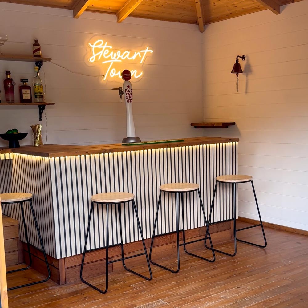 Oak Effect Slat Wall Panels