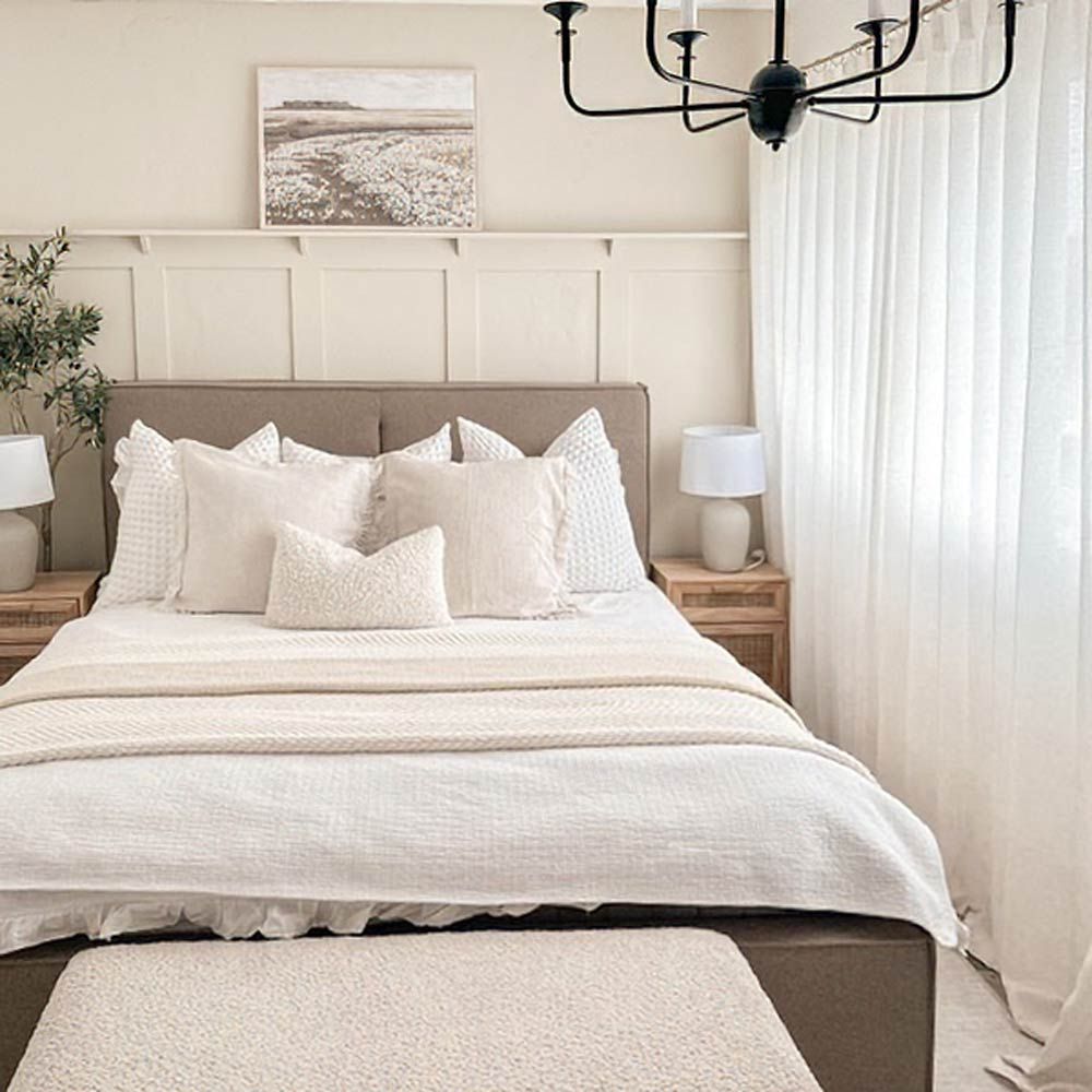 Custom Height Shaker Wall Panelling Kit - (Image Credit: @Mylittlehomebylida)