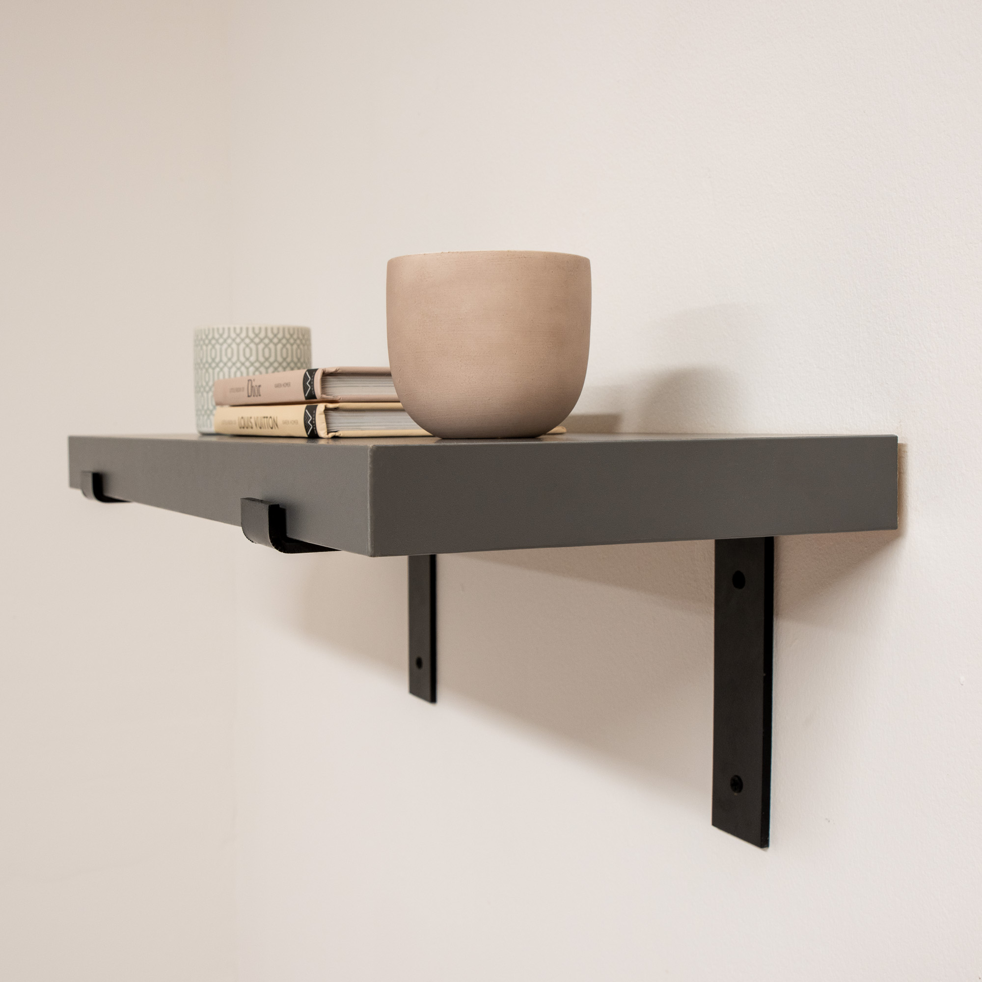 Dark Grey Lip Down Shelf - (Image Credit - Tanya Cressey Photography)