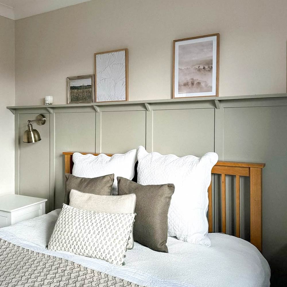 Custom Height Shaker Wall Panelling Kit - (Image Credit: @our.manorfarm)