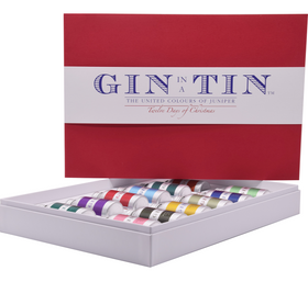 ©2025 Gin In A Tin - 50cl Tin - London Dry Christmas Gin - 12 Christmas Gins