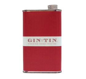 ©2026 - Gin In A Tin - 50cl Tin - London Dry Gin - Packham Pear, Cinnamon & Orange Peel Gin