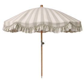 Powder Parlour-Celadon Veil 1.85m Parasol