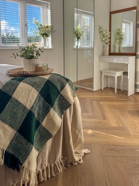 Tapi Carpets & Floors | Karndean Van Gogh Herringbone Warm Brushed Oak | @athome_bb