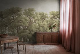 Vintage Oaks Spring Wallpaper