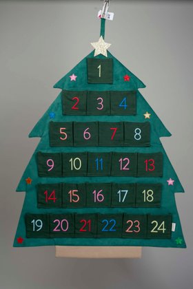 Christmas Tree Starry Advent Calendar