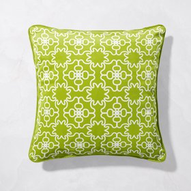 Paradiso cushion in lime